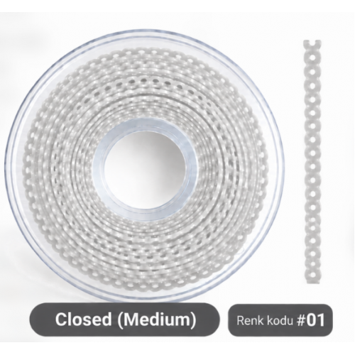 Power Chain Closed(Medium) 15ft Clear