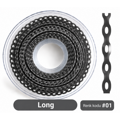 Power Chain Long 15ft SilverGrey