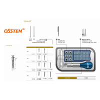 OSstem Cerrahi Kit+10 Adet Mini Screw Set