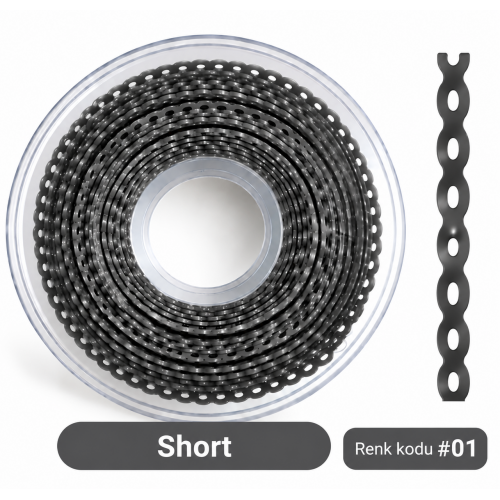 Power Chain Short 15ft SilverGrey