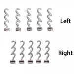 Spiral Hooks 10Pcs/Pk