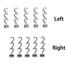 Spiral Hooks 10Pcs/Pk