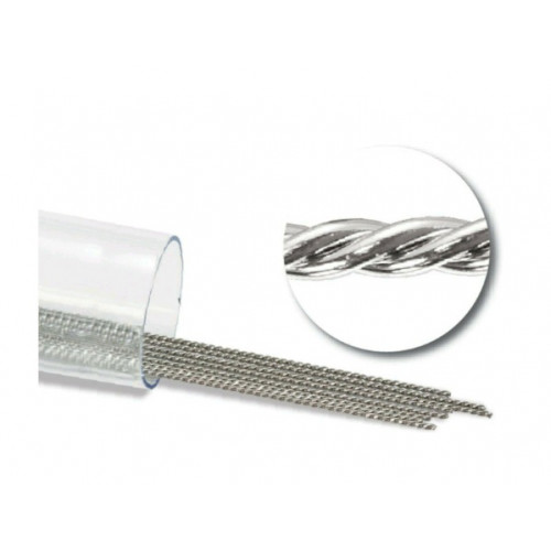 SS (3 Sarımlı) Twisted Straight Wire  10 Pcs/Pk